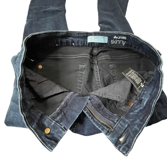 7 for all Mankind the ankle jeans size 30 - Picture 9 of 15